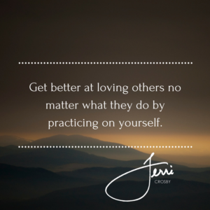 Get better at loving others